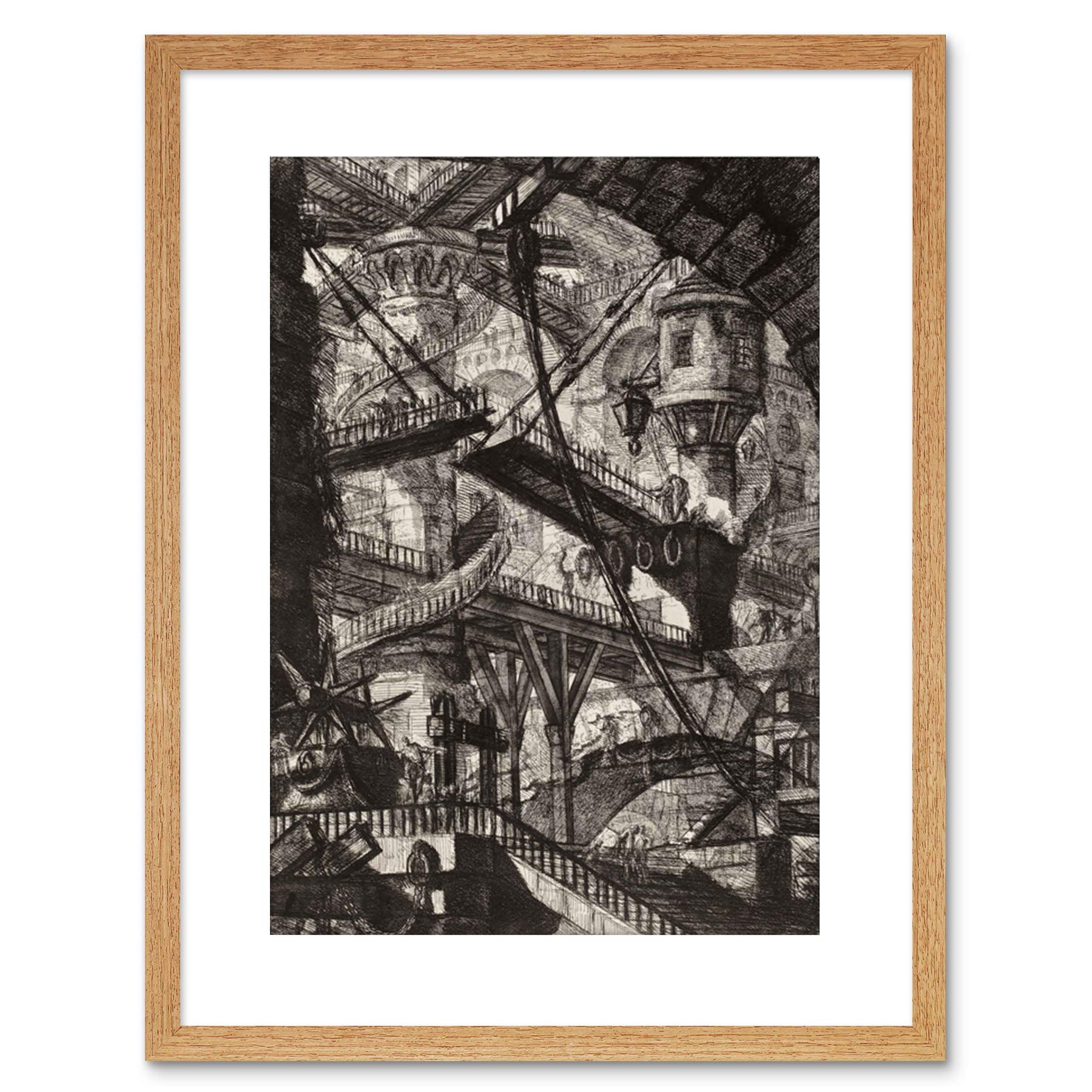 Wee Blue Coo PAINTING GIOVANNI BATTISTA PIRANESI FRAMED PRINT F97X3512