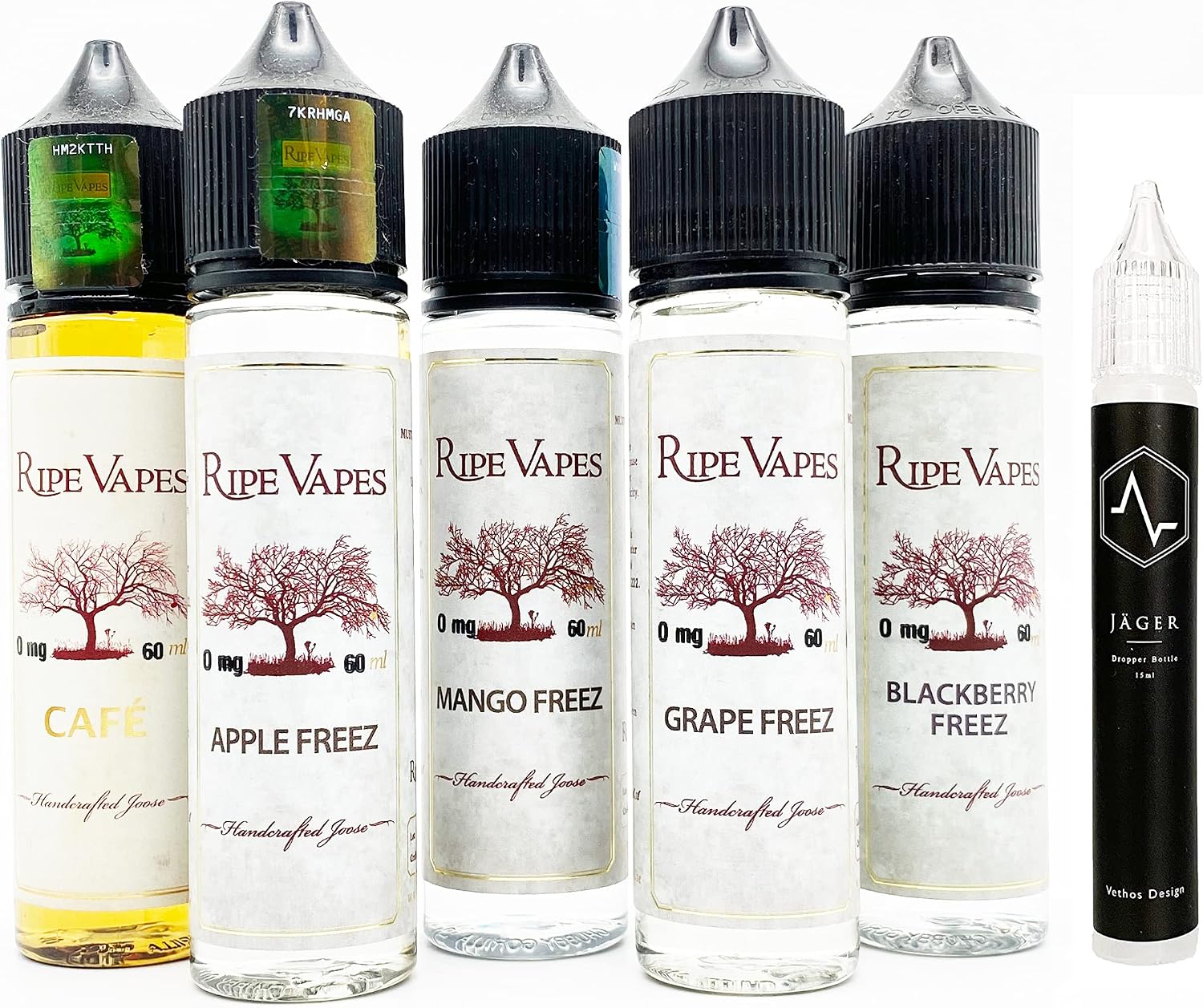 Ripe Vapes Cafe Grape Freez おしゃれ Mango Apple 60ml Wvsj15mlボトル付き ライプベイプス カフェ グレープフリーズ Vape マンゴーフリーズ アップルフリーズ リキッド ノーニコチン バニラカスタード ニコチンフリー 電子タバコ タバコ ノンニコチン