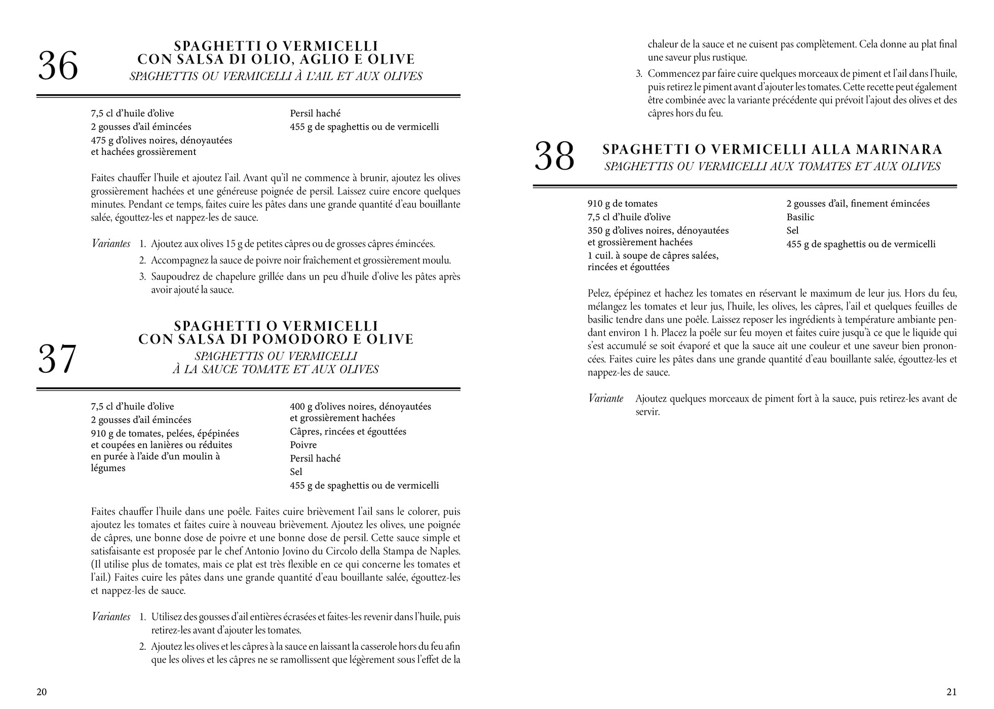 Pasta Codex: 1001 recettes