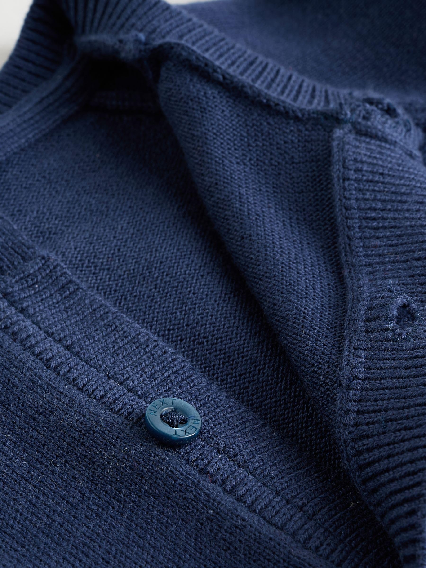 NEXT Bambini Confezione da 2 cardigan in maglia per neonati in 100% cotone
