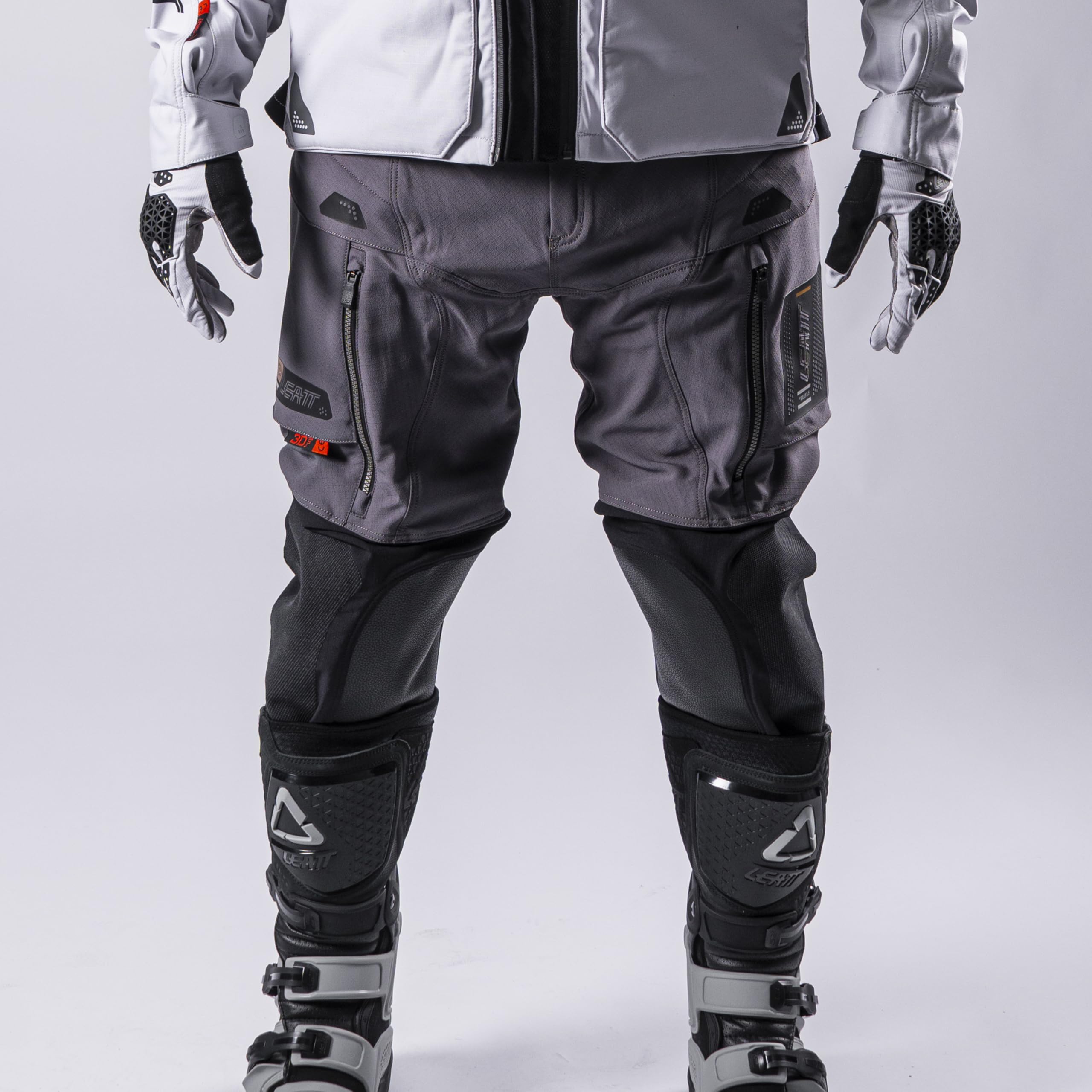Amazon.com: Leatt Pant ADV Rally 5.5 Black/Iron Grey : Automotive
