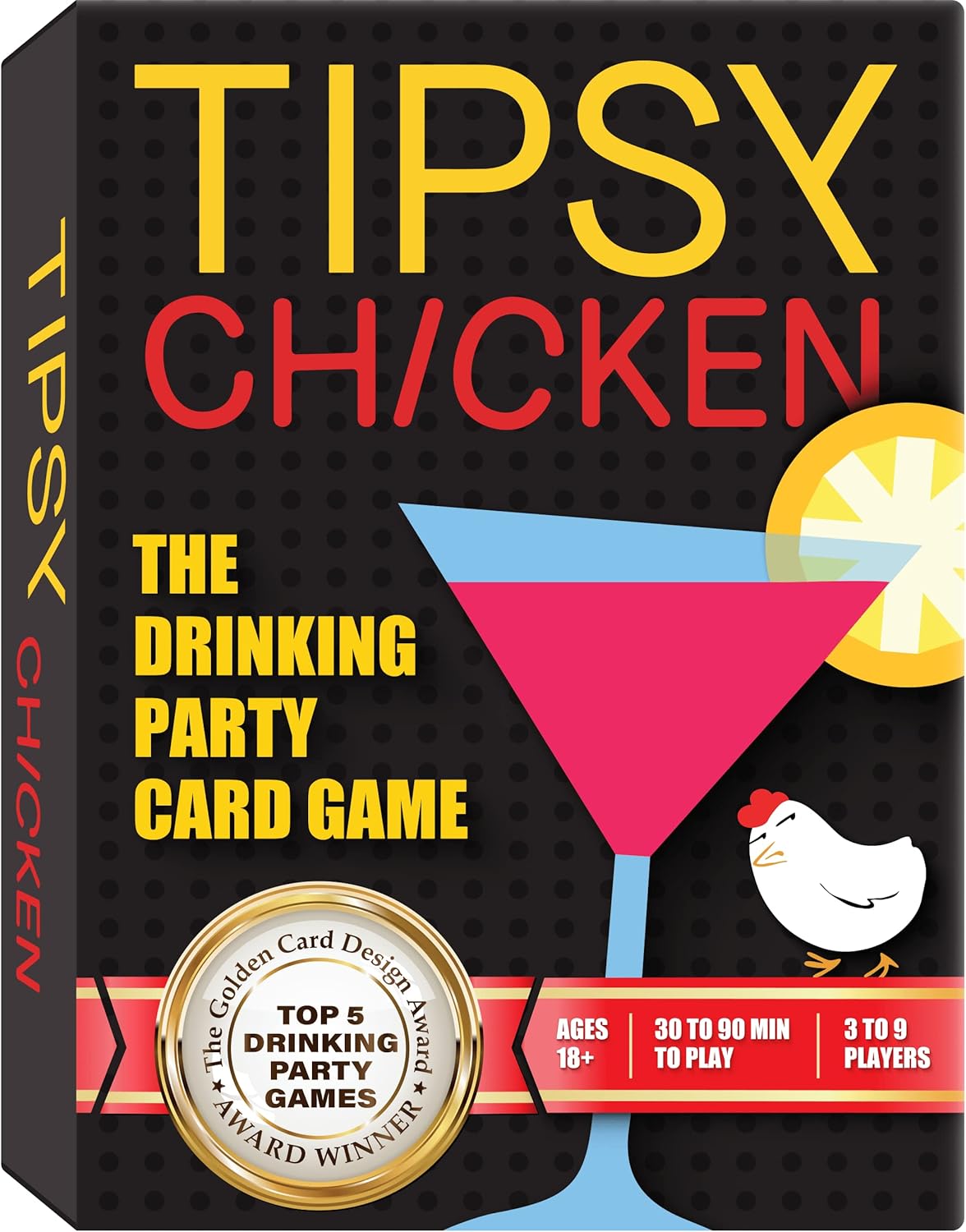 Tipsy Chicken Fun Drinking Card Games for Adults Adult
