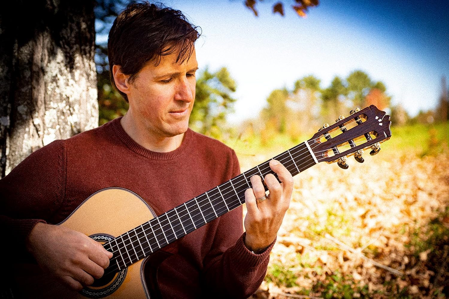 Échos de paix – Musique de guitare apaisante pour relaxation, méditation et sommeil
