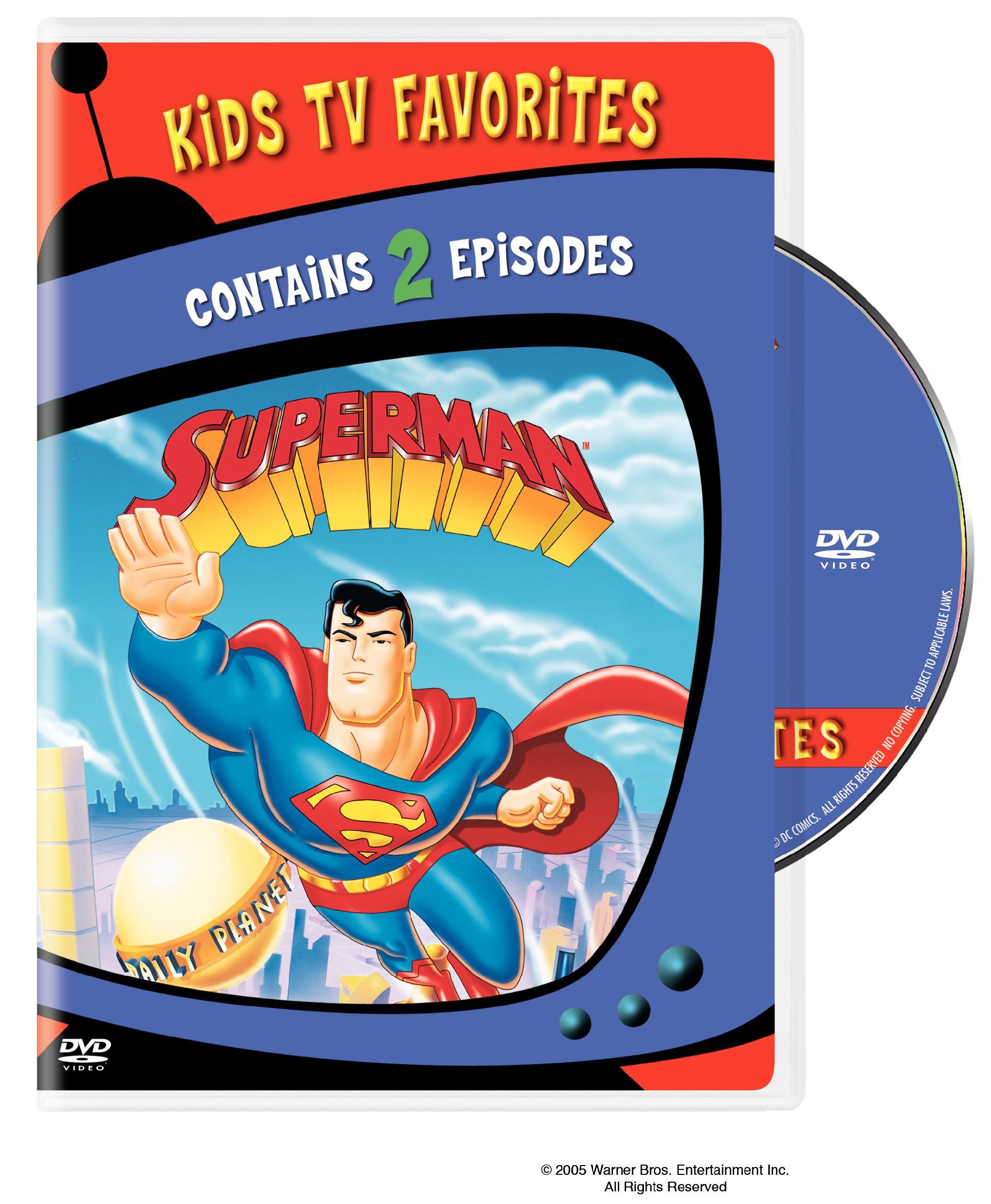 Superman: The Last Son of Krypton DVD edición americana de animación clásica