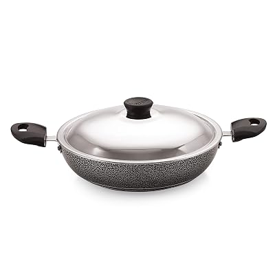 Anjali Diamond Classic Induction Kadai 2 LTR with S.S. Lid