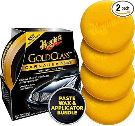 Meguiar's G7014J Gold Class Carnauba Plus Premium Paste Wax +