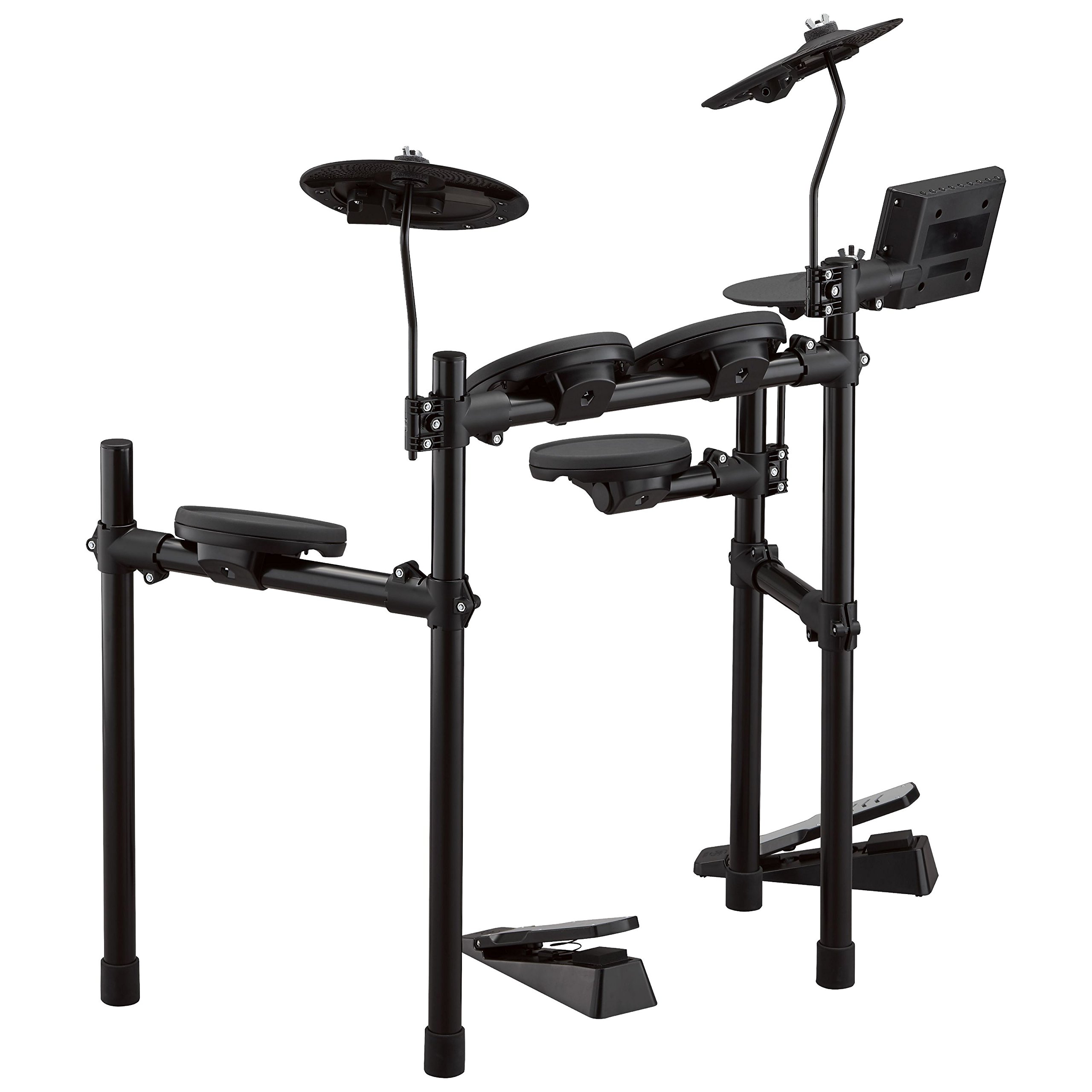 Yamaha DTX402K elektronisches Schlagzeug schwarz – Komplettes E-Drum-Set mit 415 professionellen Sounds – 10 Drum Kits