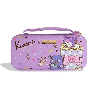Sonix x Sanrio Carrying Case for Nintendo Switch 1, Protective Travel Case | Kuromi Popcorn