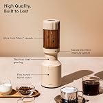 The Beast Mini Blender Plus | Mini Kitchen Blender | Mixes Smoothies & Smoothies, Dressings, Sauces, Dips | Bonus Containers, Straw Lid and Straws, 600W (Sand)
