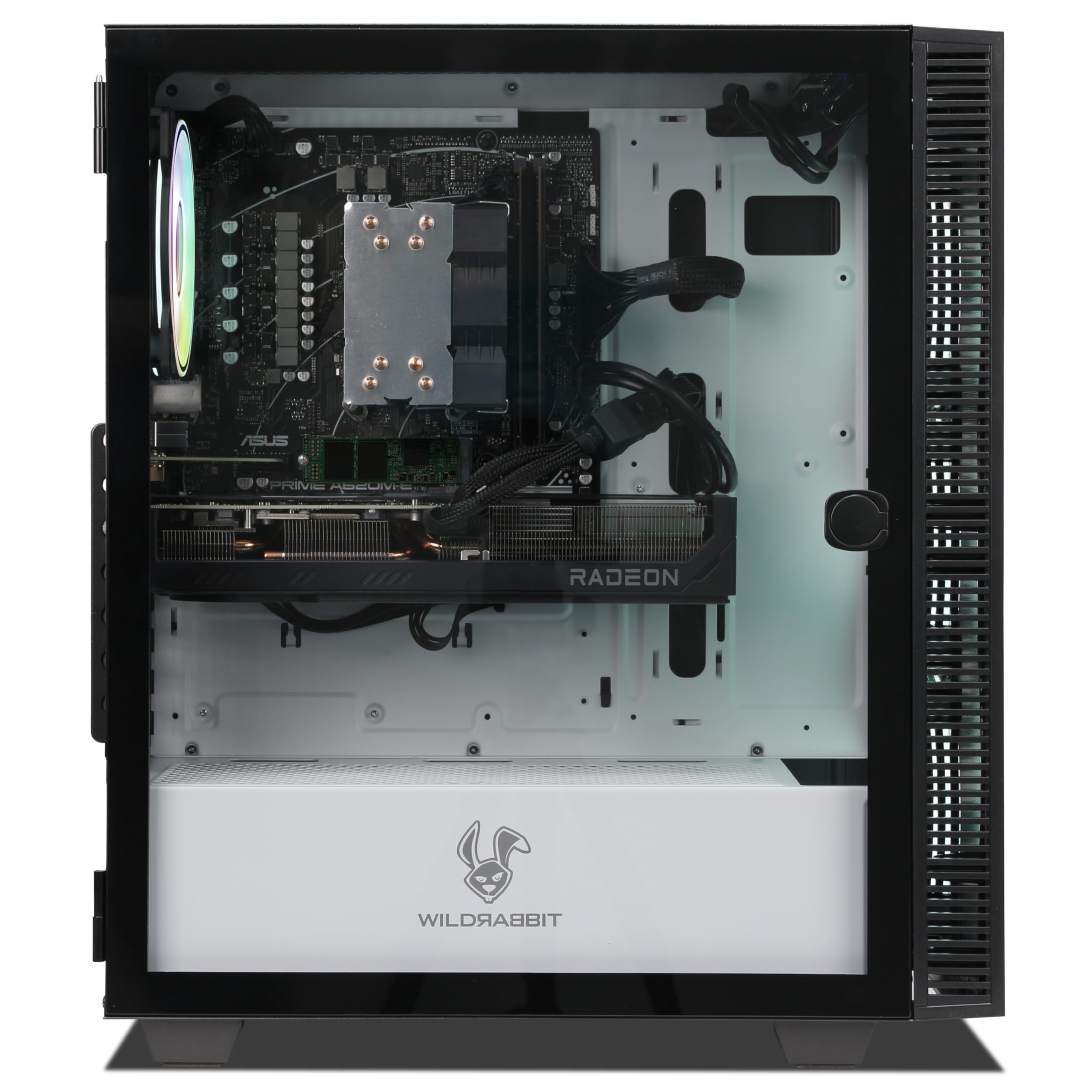 Ankermann Quantum Gaming PC | AMD Ryzen 5 9600X | AMD RX 9060XT 16GB | 32GB DDR5 RAM | 1TB NVMe SSD | Windows 11 | WiFi & Bluetooth