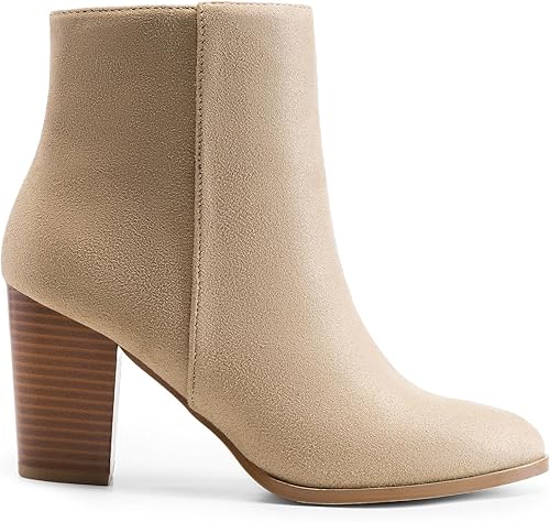 Miniatura 2 de DREAM PAIRS - Botines de tacón ancho con bloque para mujer