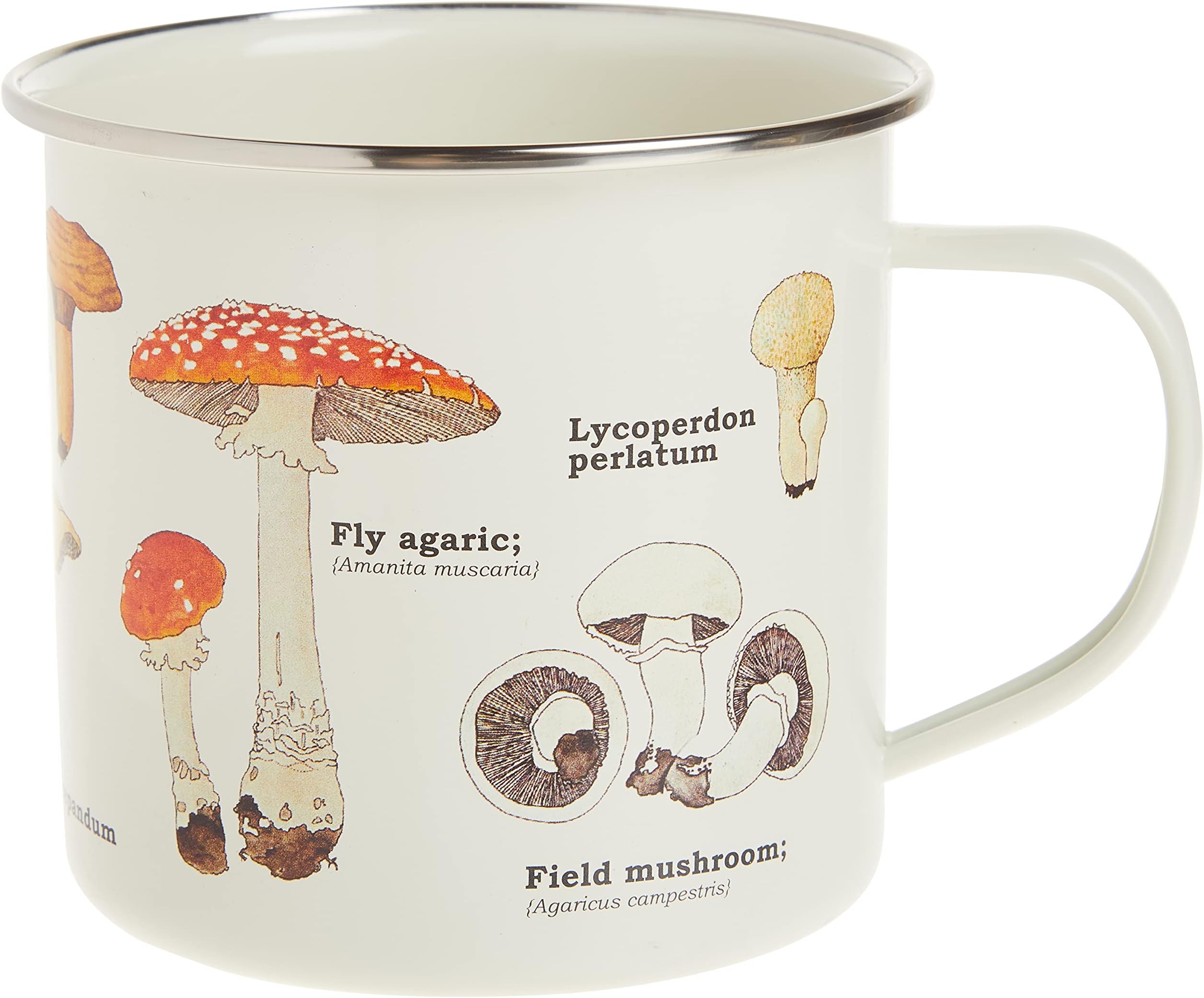 Enamel Mushroom Mug by Gift Republic