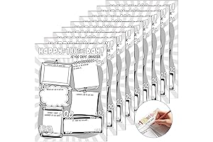 40 Pieces 100tj Day of School DIY Chart