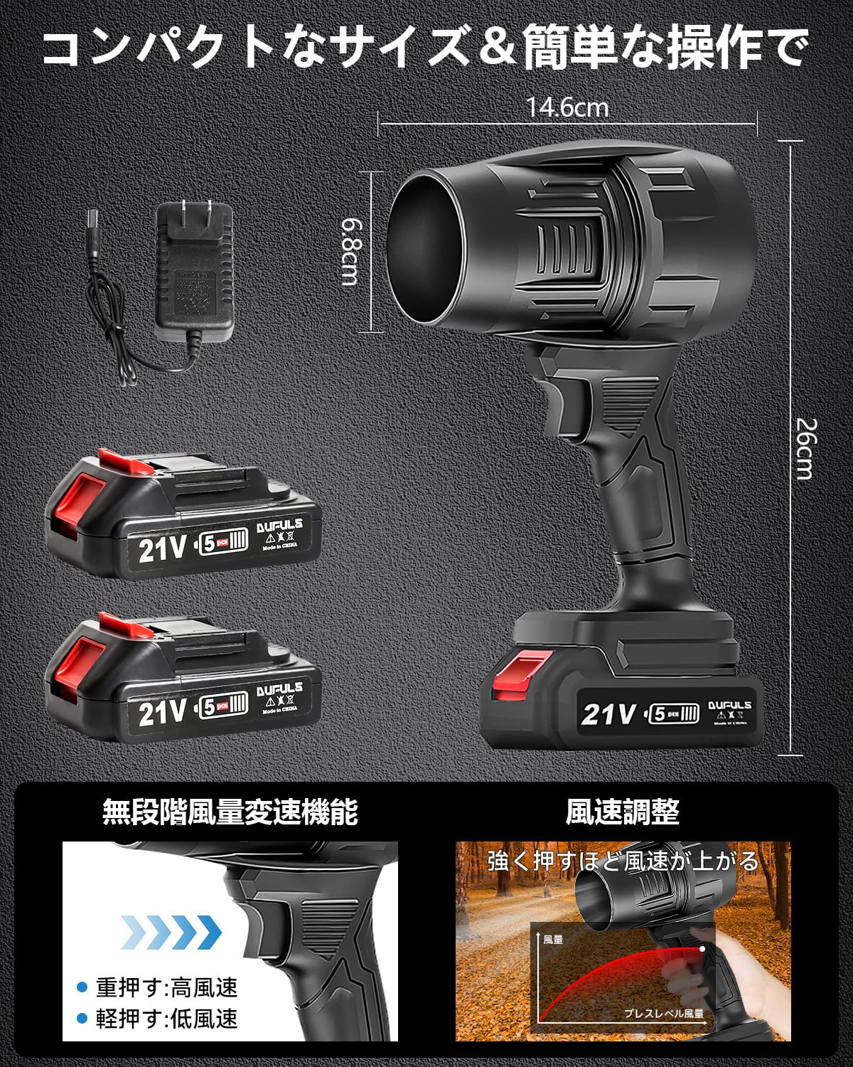 ブロワー 65m/s 超強力 35000rpm 軽量 小型 充電式 洗車 網戸 Amazon.co.jp: 【最強ブロワー・60m/s圧倒的な風速】ブロワー 洗車