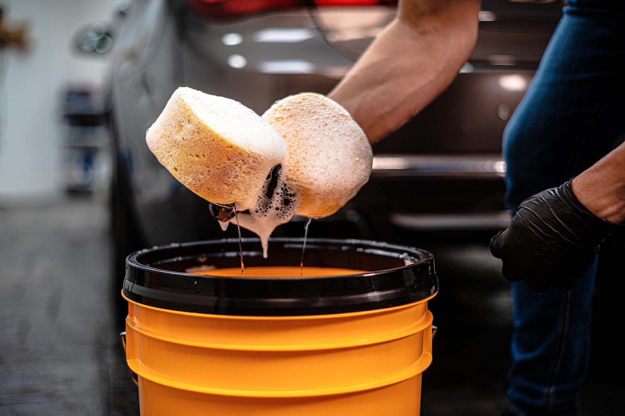 Maddox Detail - Esponja Superabsorbente Lavado Coche y Moto Car Wash Sponge | Esponja de alta absorción alta eficiencia y Protección para tu Vehículo Alta Protección Versatilidad en el Lavado