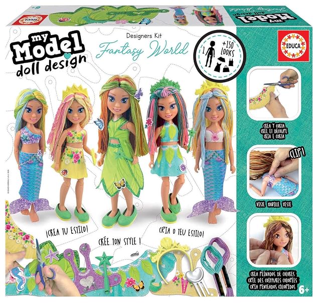 Educa - My Model Doll Design Fantasy World