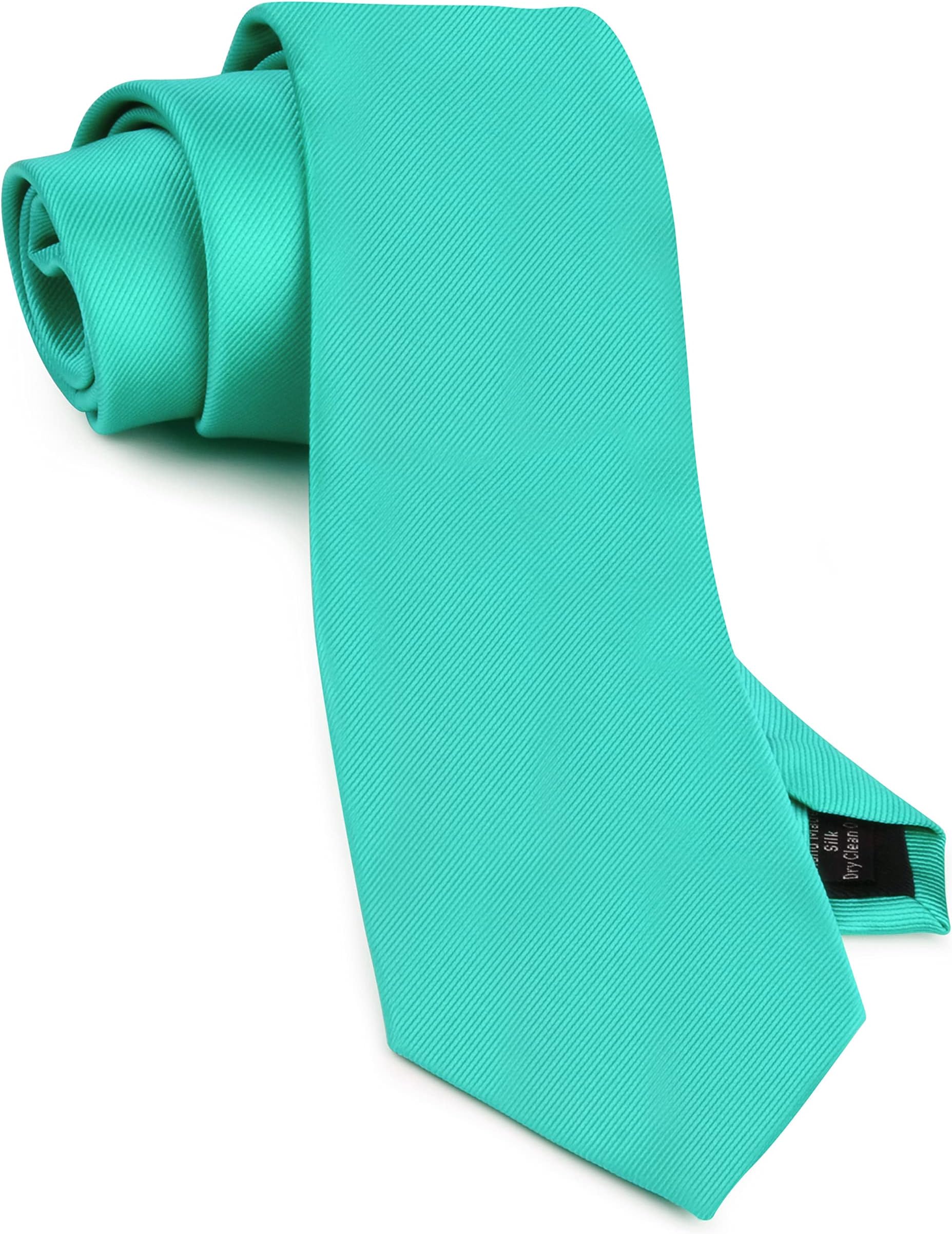 Classic New 3.15"（8cm） Men's Solid Color Necktie Wedding Business Tie + Gift Box