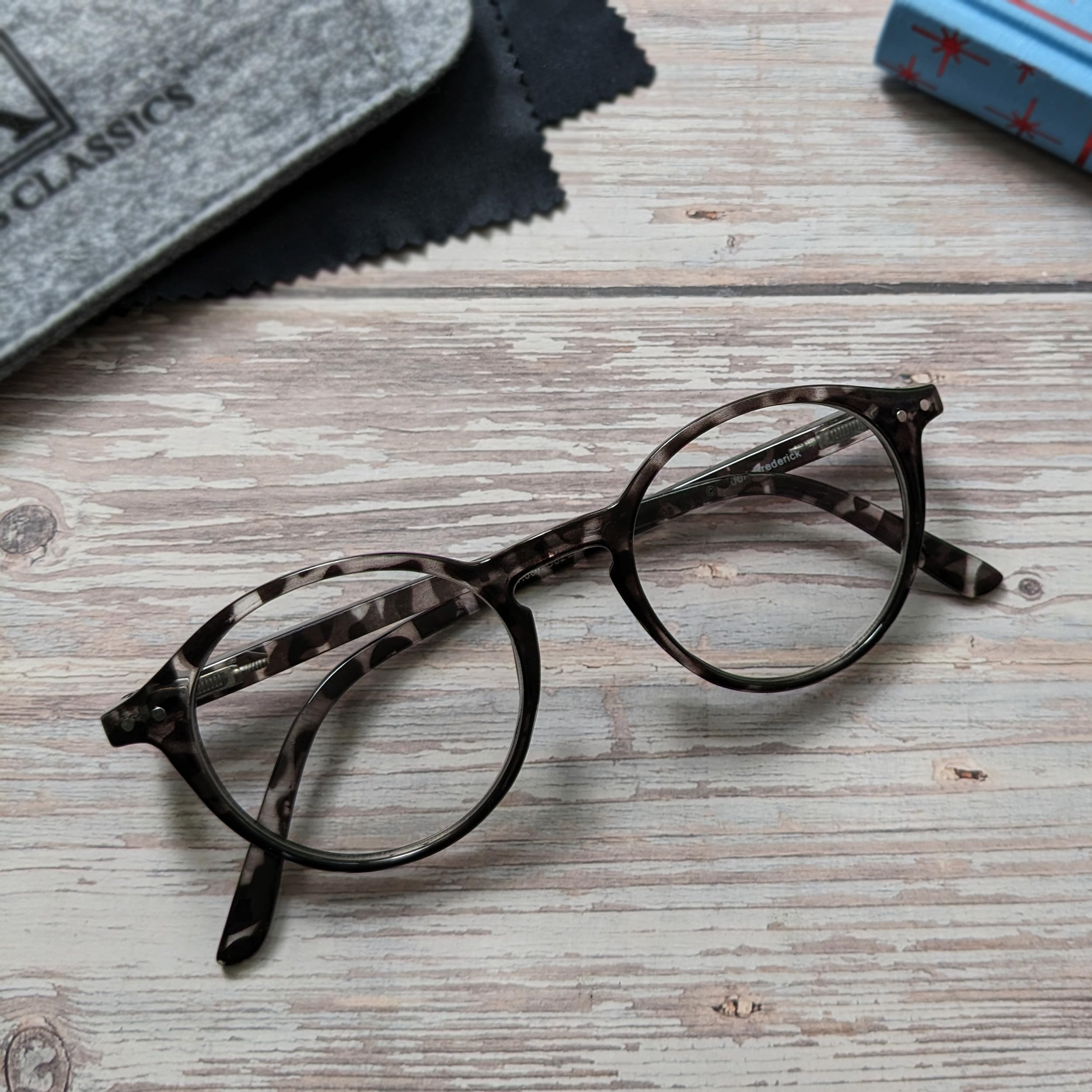 Robert Frederick RFS14257+1.5 Reading Glasses, Rubber, Mixed - Image 4