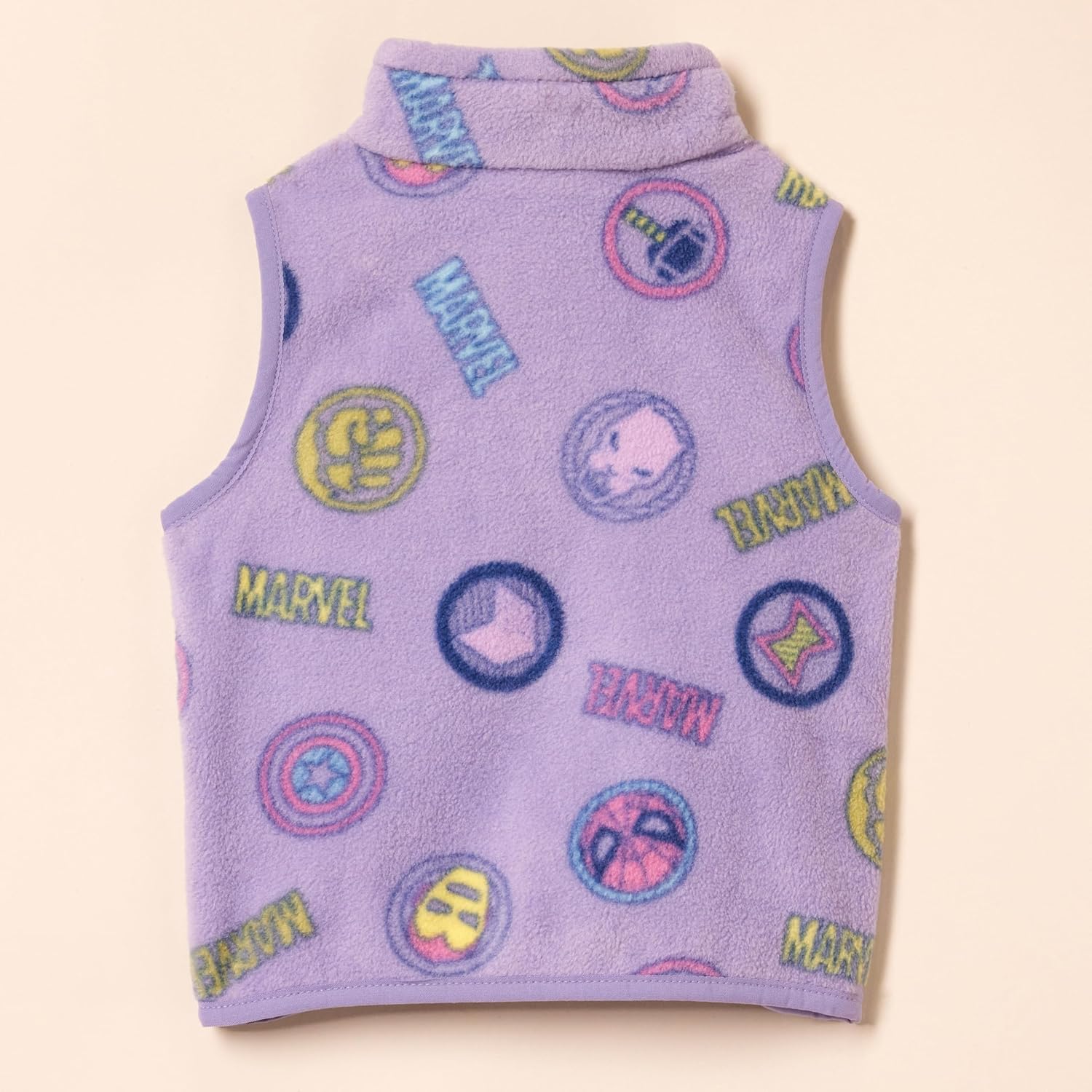 Amazon Essentials Disney | Marvel | Star Wars | Princess Girls and Toddlers' Polar Fleece Vest - Image 2