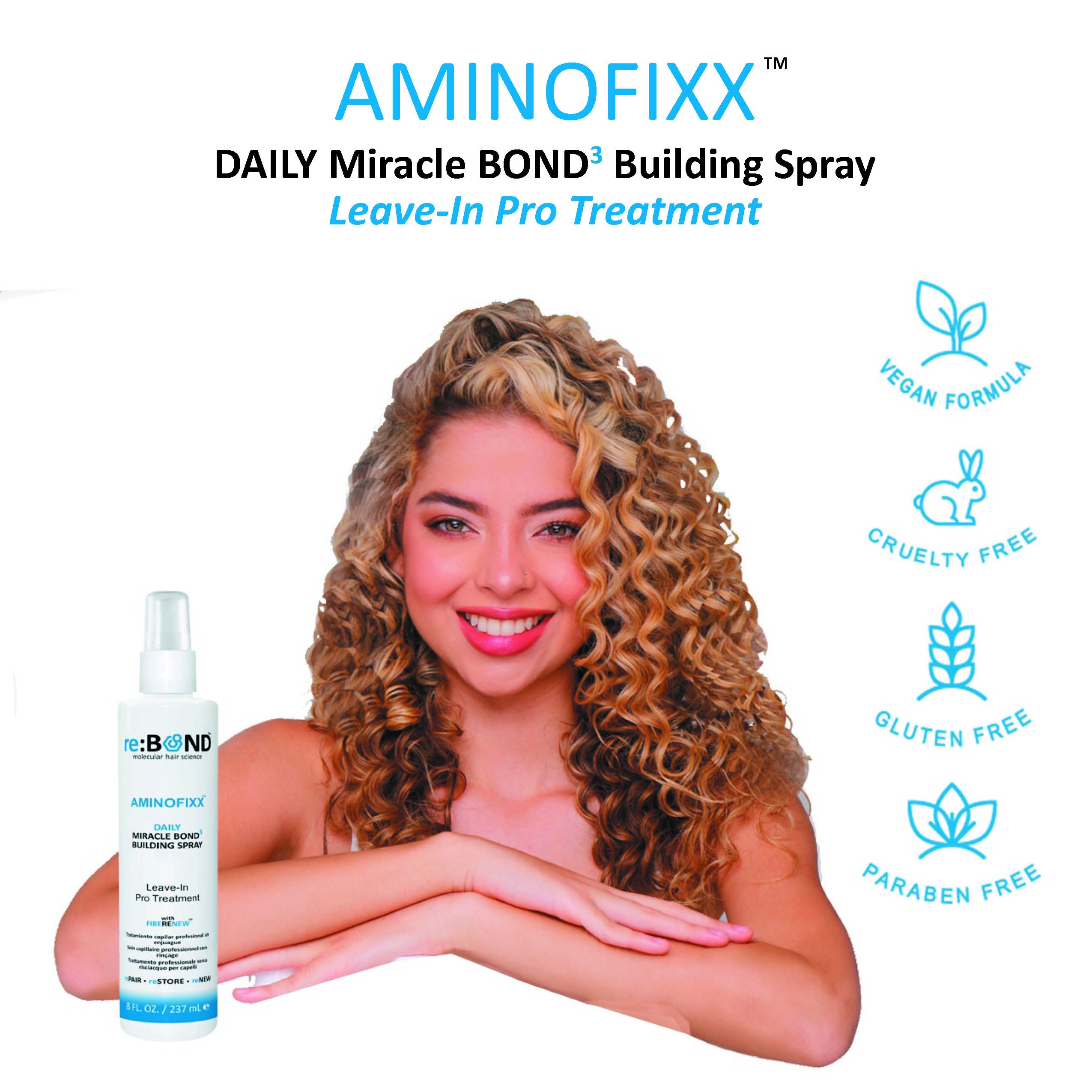Amazon.com: reBOND Hair AminoFixx Leave in Miracle Bond Building