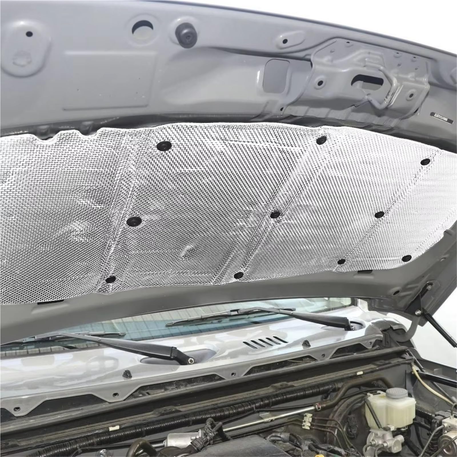 Motorabdeckung für Suzuki Jimny GL XL 5-Türer 2023–2025,schalldämmendes Dämmmaterial aus Baumwolle,Autozubehör