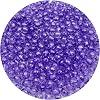 1000PCS 6MM Round Crystal Acrylic Beads Crystal Faceted Beads Spacer Beads for DIY Crafts Jewelry Making, Bracelets Necklaces Wind Chimes Suncatchers Loose Gemstones61-Purple