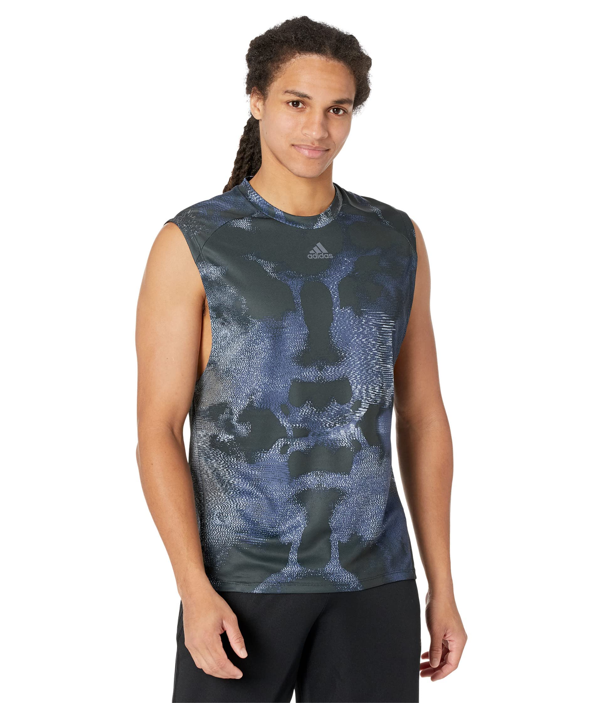 Adidas High Intensity all Oversize Printed Training Tank Maglietta (Senza Maniche) Uomo