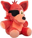 Five Nights At Freddy's Classic Foxy Plush - 8-Inch Stuffie with Soft Material and Glow-In-The-Dark Eyes - 3