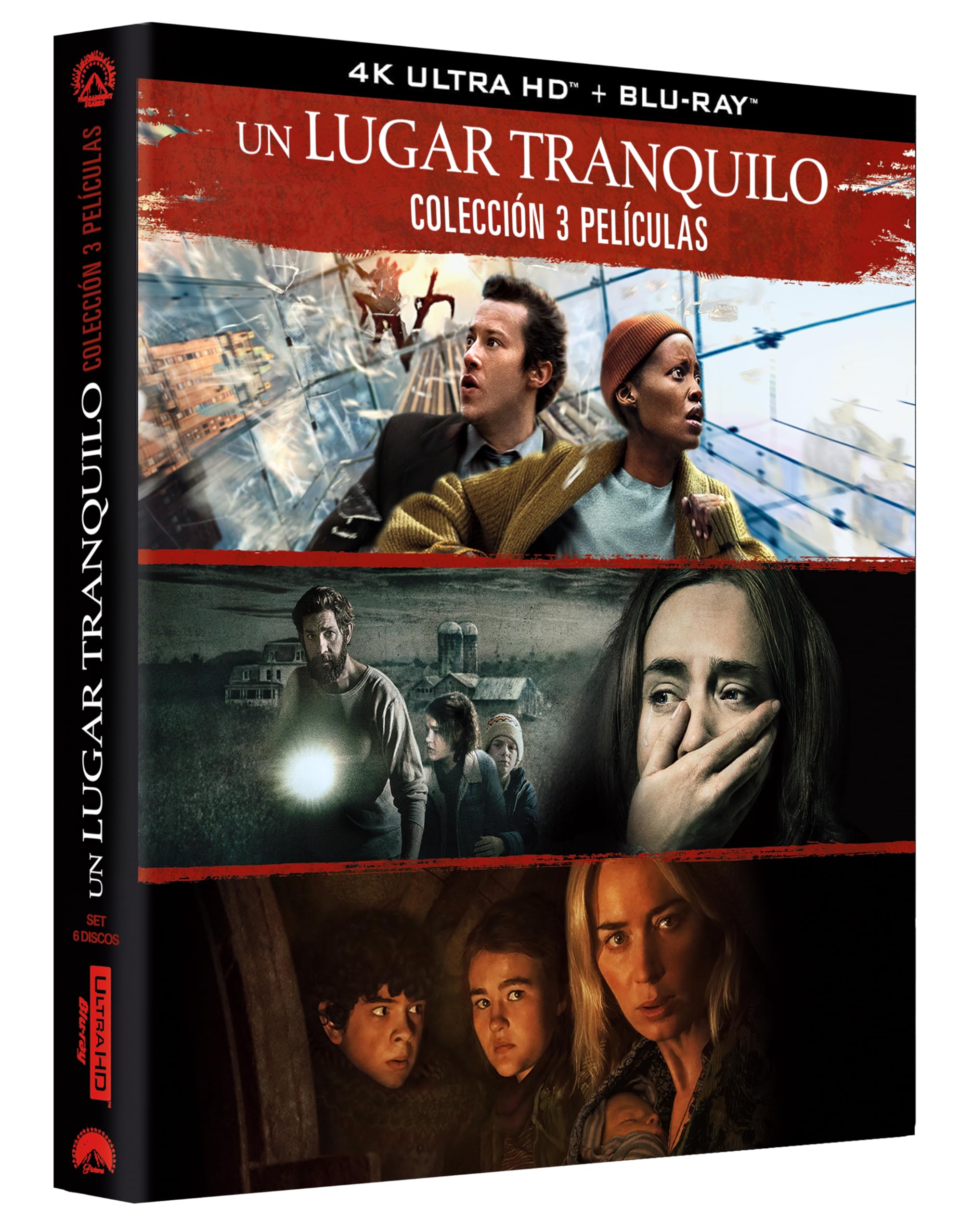 A Quiet Place - Giorno 1 [3Blu-Ray] [Region Free] (Audio italiano. Sottotitoli in italiano)