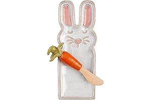 Mud Pie Easter Serving Plate Set