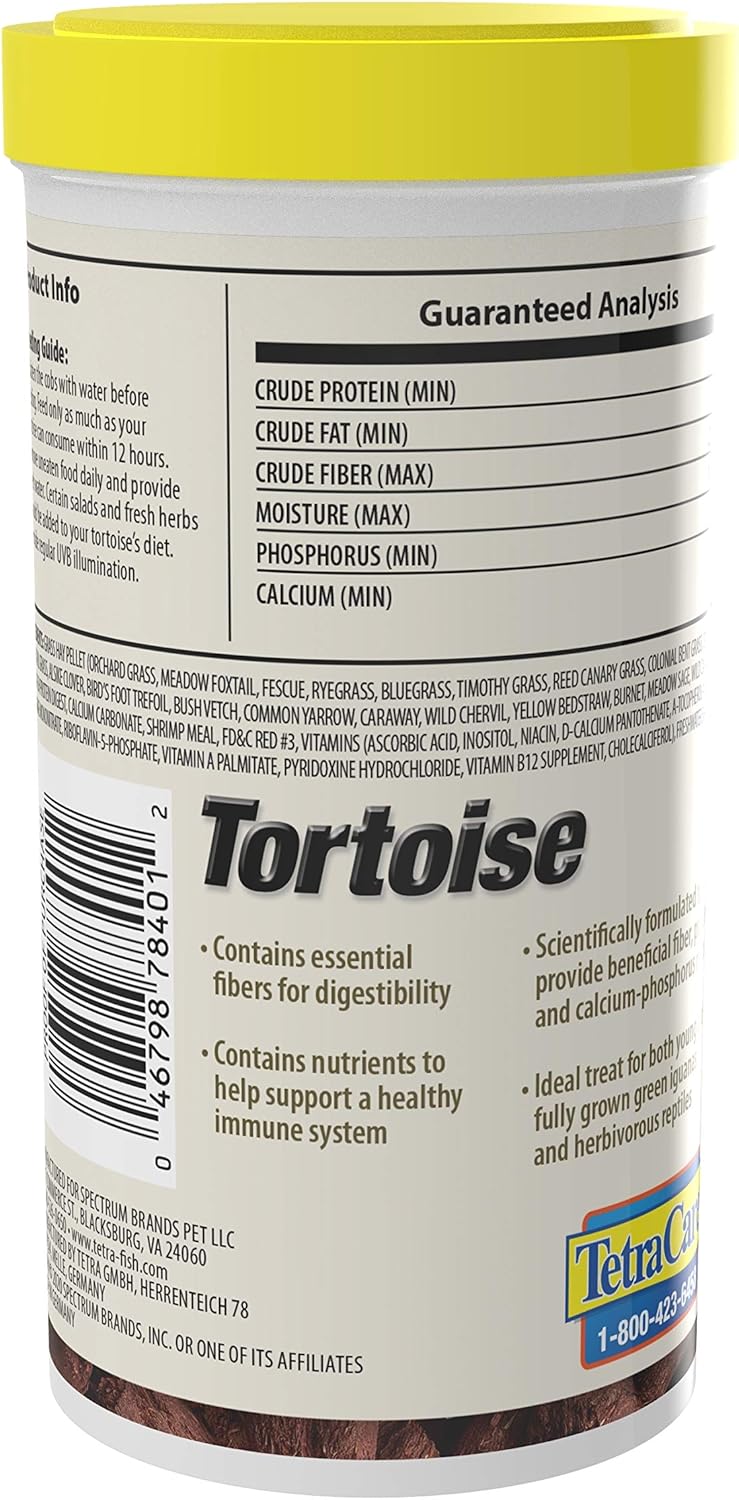 Tetra Complete Food for All Tortoises (1 Case of 24 Individual containers) (AQ-78401-1)