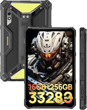 Ulefone Armor Pad 3 Pro Rugged Tablet 4G, 33280mAh66W, 10.36" 2K Display, IP68/69K, 50MP + 32MP, Dual 1100LM LED Lights, 16GB + 256GB Android 13, uSmart Expansion Connector, HDMI Port, NFC