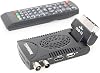 Scart Freeview, Digital HD TV Receiver Recorder Tuner Set Top Box, USB Memory Recorder, Hinged for LCD TVs by Digi-fun
