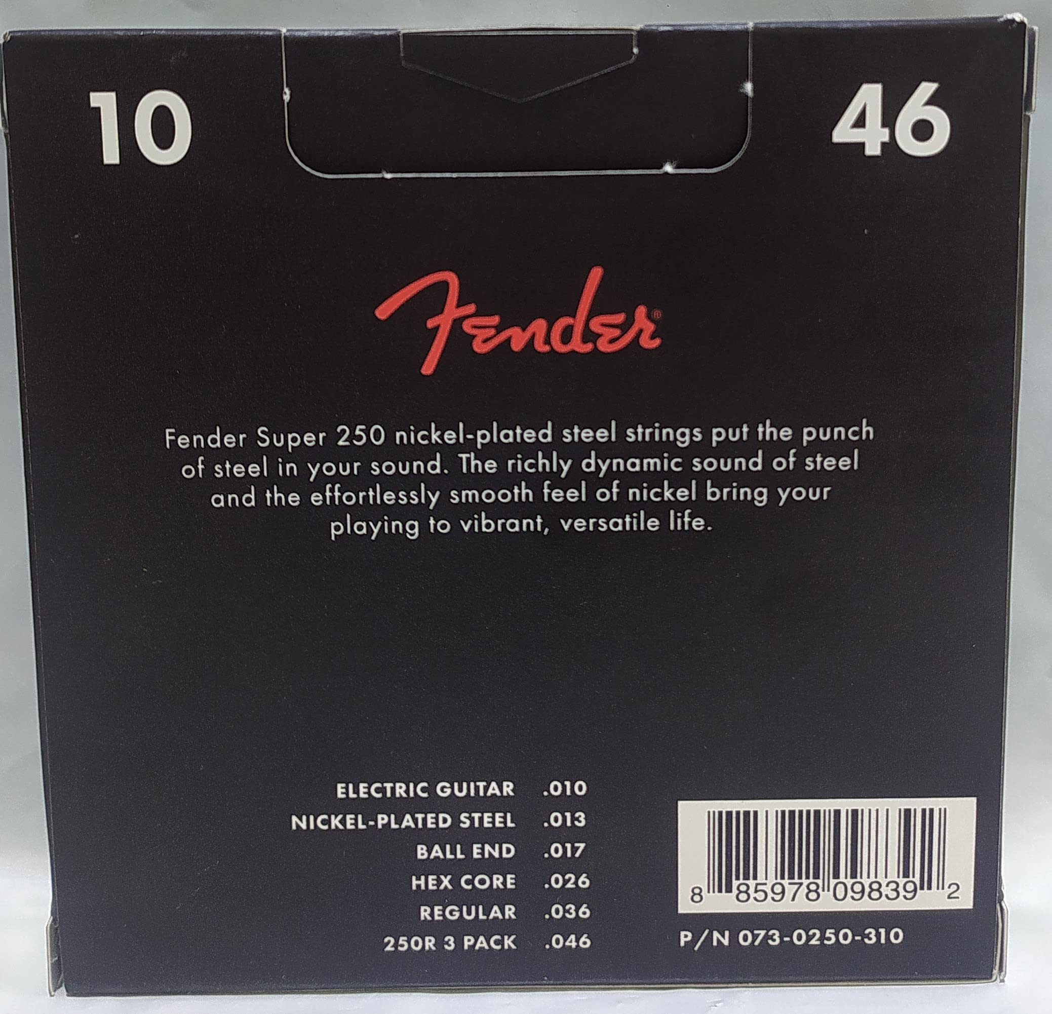 fender 250r strings