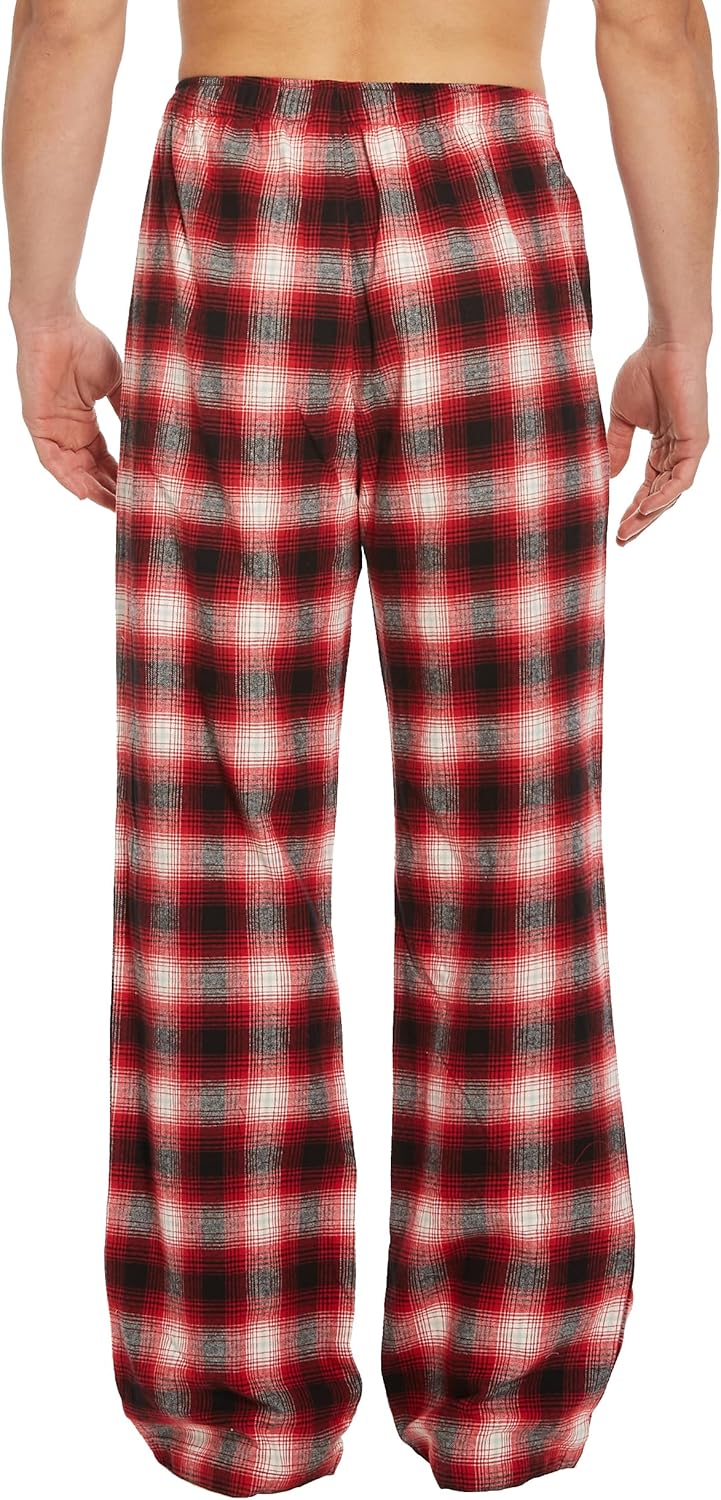 Mens 34/36 Inseam 100% Cotton Pajama Pants for Tall Men - Image 3