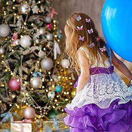 Boao 18 Pieces Glitter Butterfly Hair Clips for Girls Teens Women Hair Accessories (Mysterious Styles)