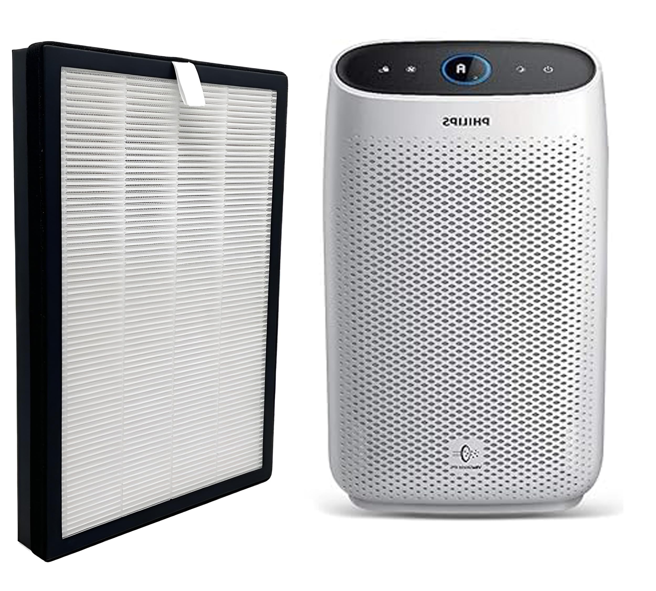 Finehepa Replacement Filter Compatible with Philips air purifier AC1215 or 1217 HEPA FY1410 Air Purifier Filter 1000 Series Replacement Air Filter