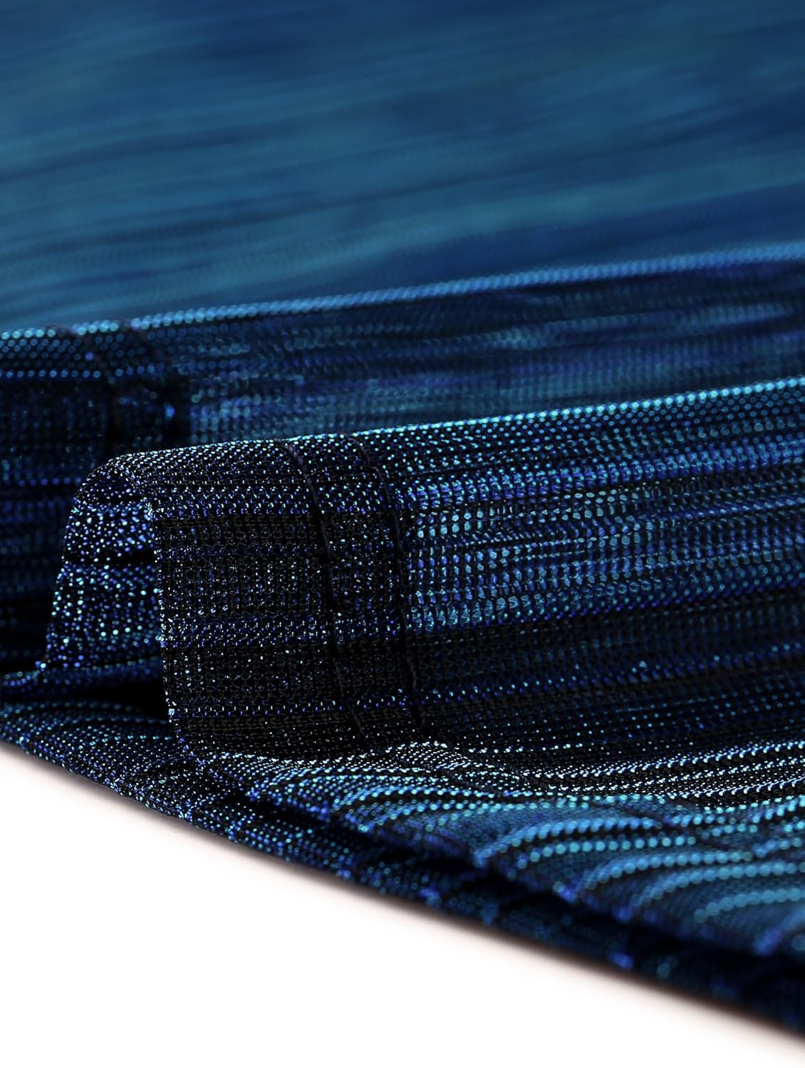 Allegra K Women's Rainbow Mesh T-Shirt Cover Up Party Short Sleeve See Through Sheer Tops - Image 5