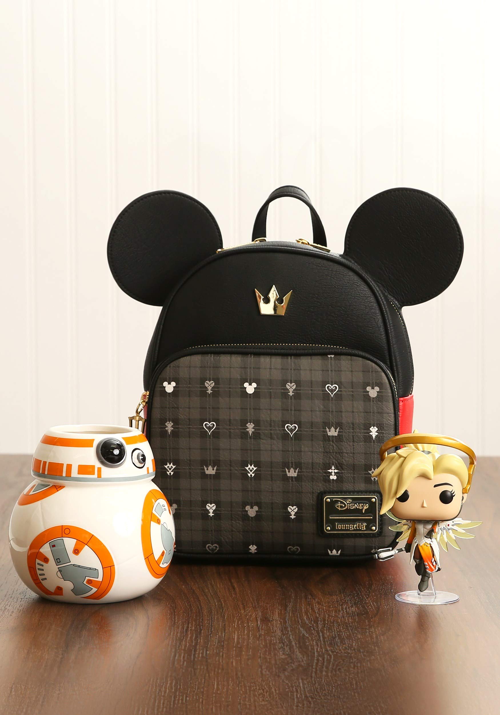 BNWOT Overwatch Mercy Colorblock Gamer Backpack Angelica Grant main image 3