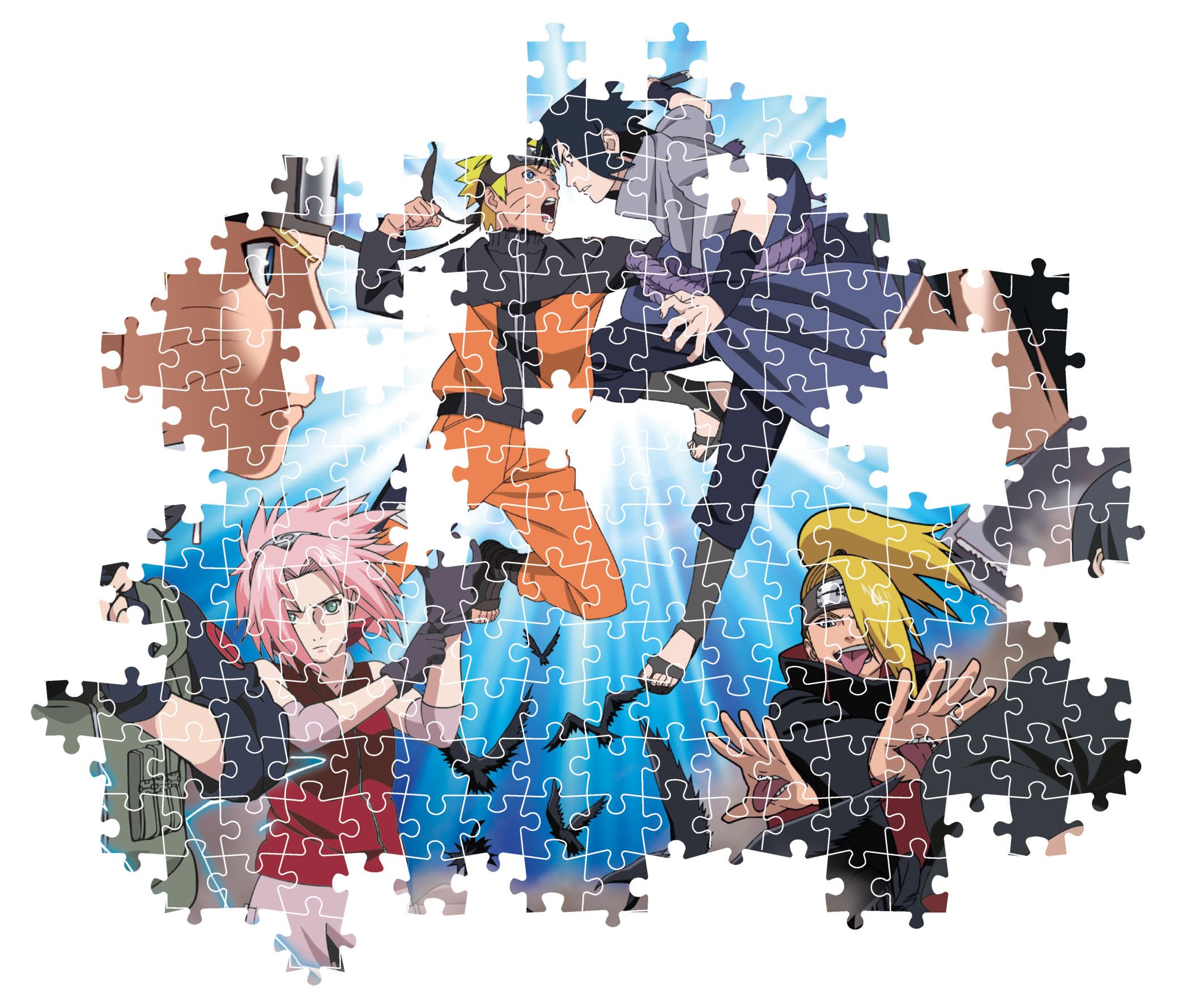 Clementoni Shippuden Shippuden-500, Horizontal, Fun for Adults Manga, Anime, Made In Italy, Naruto Cube Colour, 500 Pieces, 35517 - Image 4