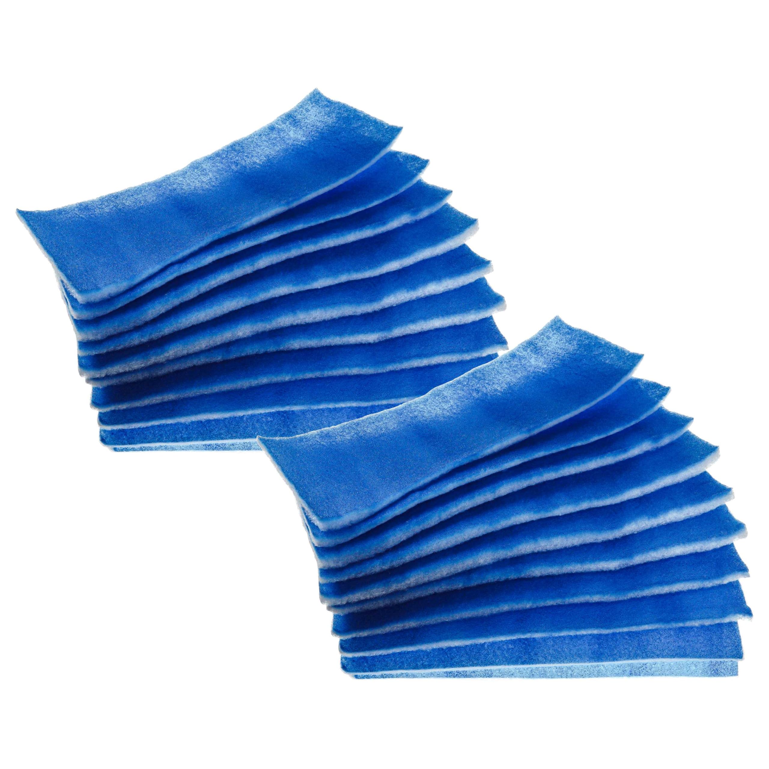 vhbw set di filtri (20 pezzi) G4 compatibile con Nilan VP 18 Compact unità di ventilazione - filtro aria di scarico, filtro aria di mandata