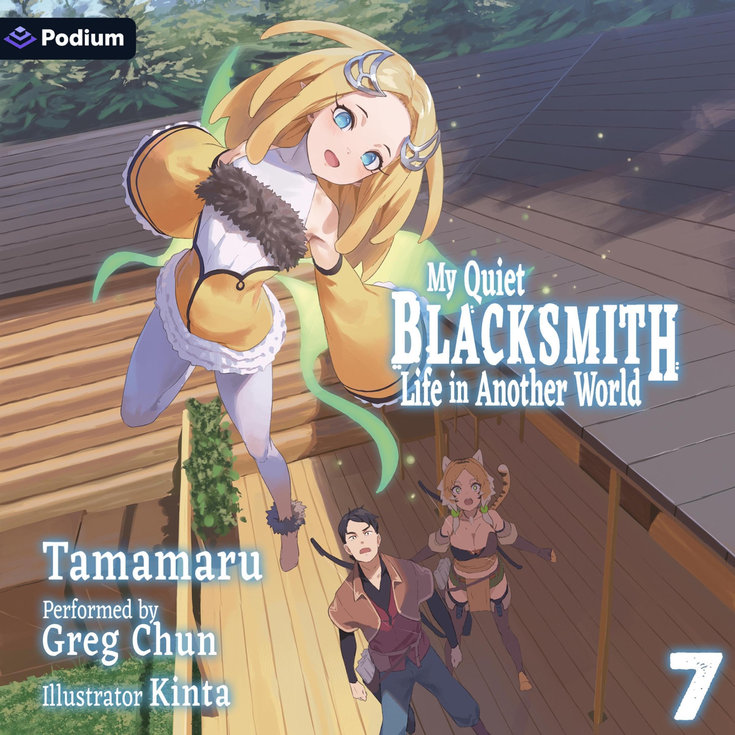 Cover art for My Quiet Blacksmith Life in Another World: Volume 7