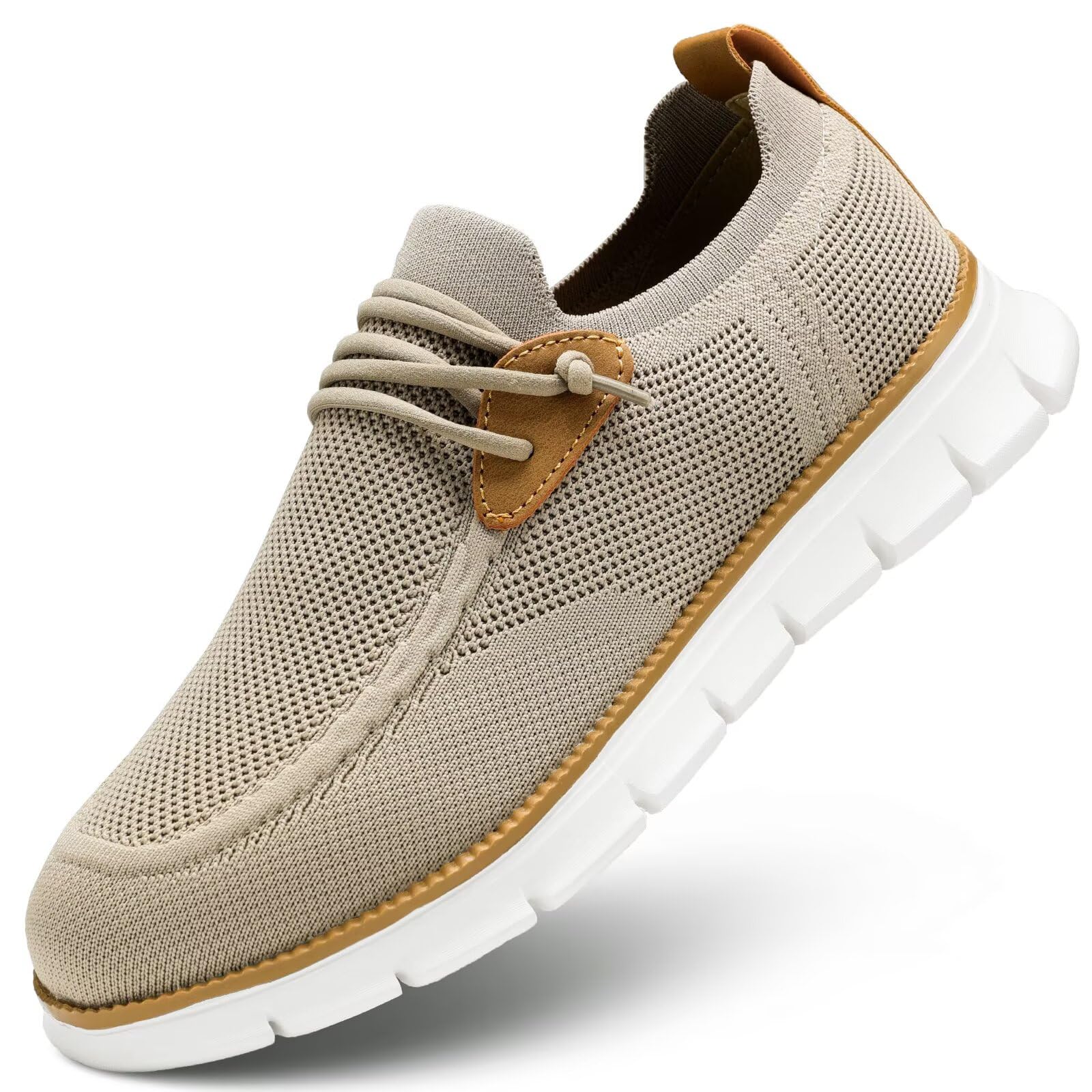 Men's Walking Boat Shoes Slip On Casual Loafers Non Slip Comfortable Lightweight Work Driving Shoes