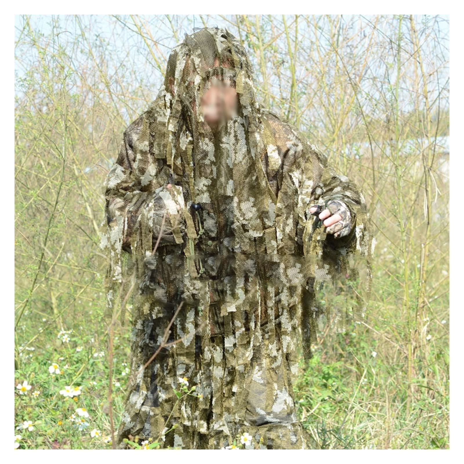 Abbigliamento Mimetico Militare,tuta Mimetica Pantaloni Mimetici Giacca Mimetica Uomo Costume Cespuglio Accessori Fotografia Capanno Caccia,Wargame Trekking Campeggio ( Color : Tactical camouflage )