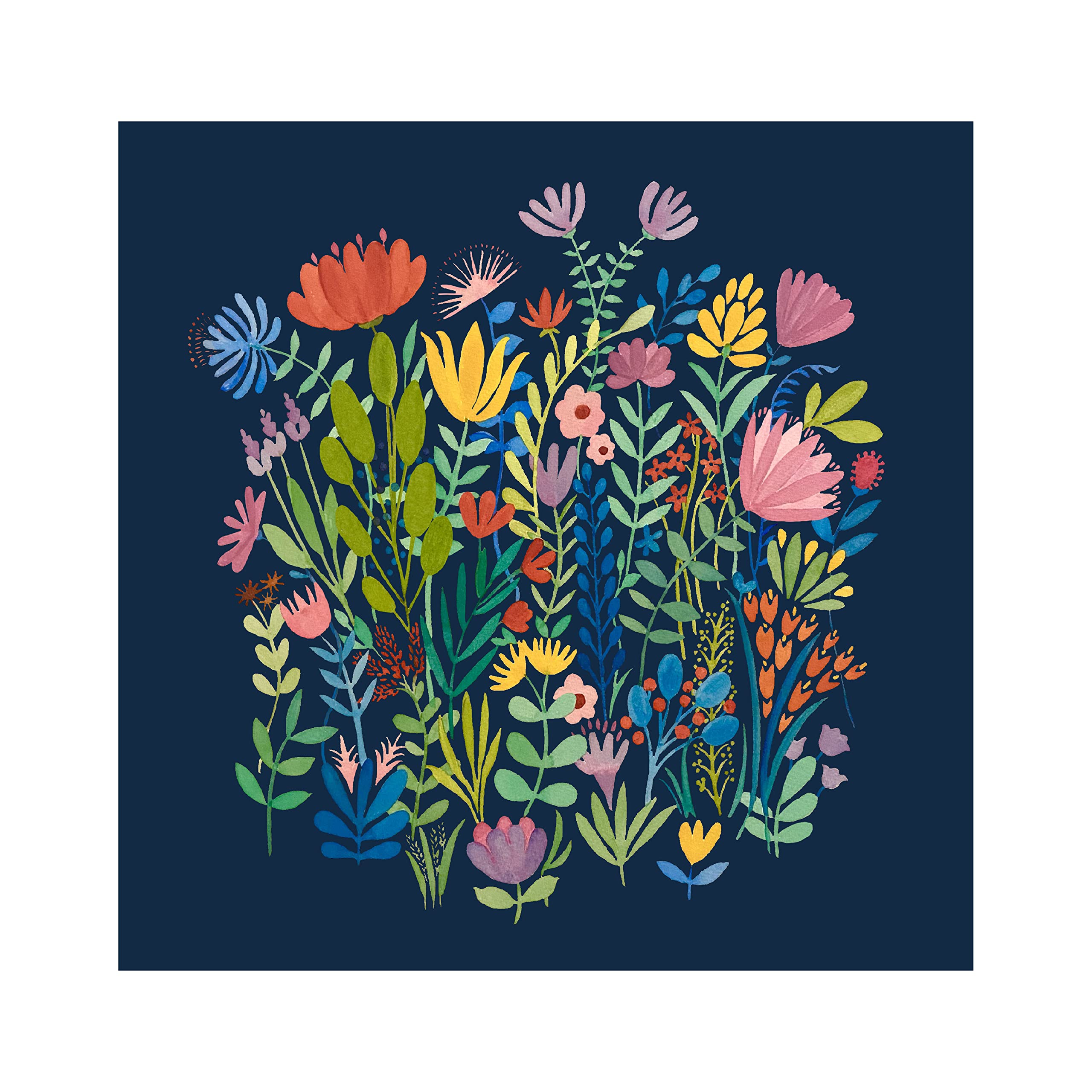 Spring Garden Floral by Katja Ollendorf