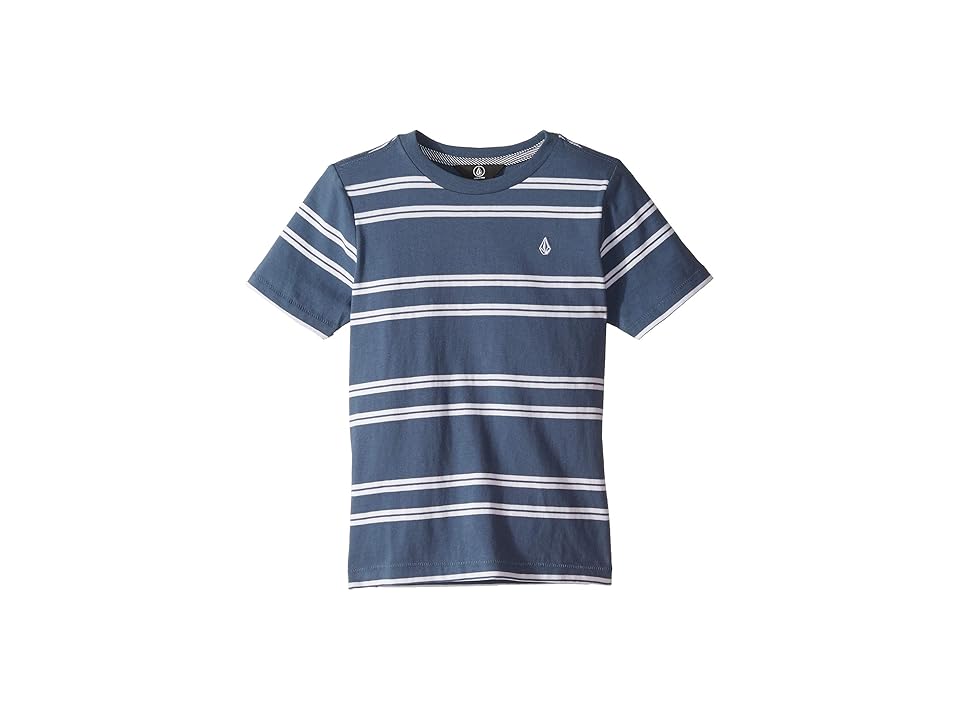 

Volcom Kids Beauville Crew (Toddler/Little Kids) (Indigo) Boy's Short Sleeve Pullover