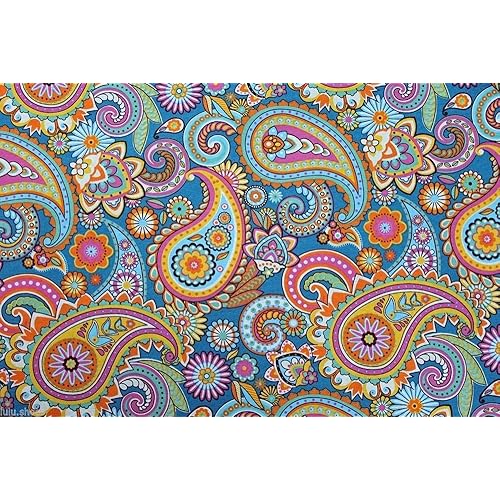Paisley Fabric Amazon Co Uk