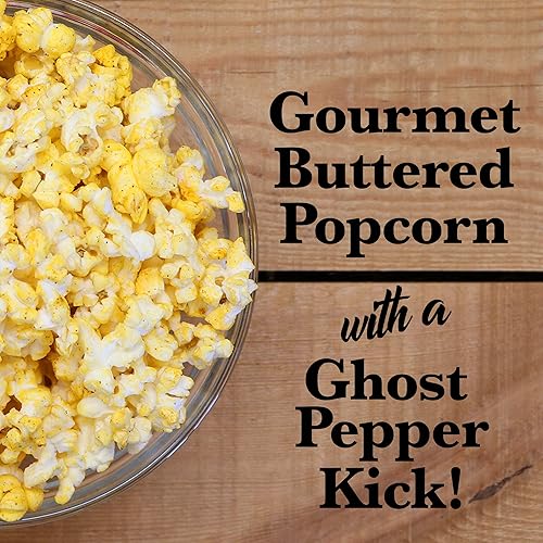 Miniatura 9 de Spontaneous Combustion Bolsas de palomitas de maíz para microondas Ghost Pepper - Paquete de 6 - Palomitas de maíz gourmet picantes - Palomitas de