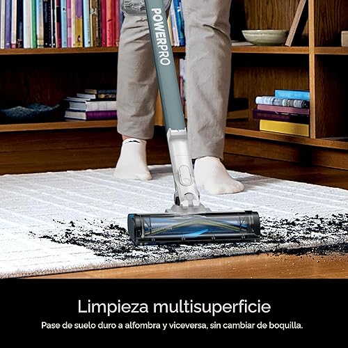 Miniatura 3 de Shark PowerPro Plus - Aspiradora inalámbrica, ligera, recargable, tecnología FloorDetect, filtro HEPA, hasta 50 minutos de tiempo de funcionamiento,