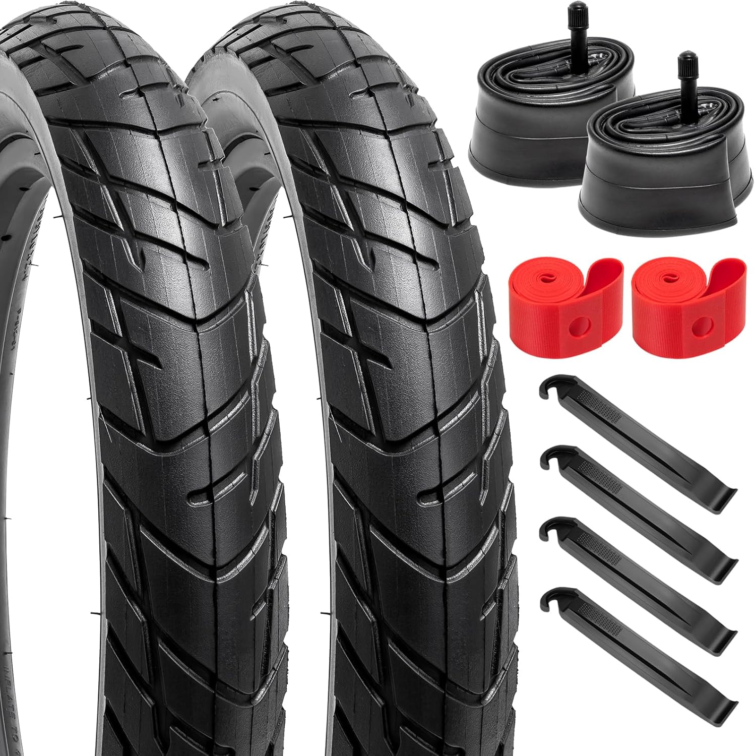 YunSCM 16" Bike Tires 16x2.40 64305 ETRTO and 16" Bike